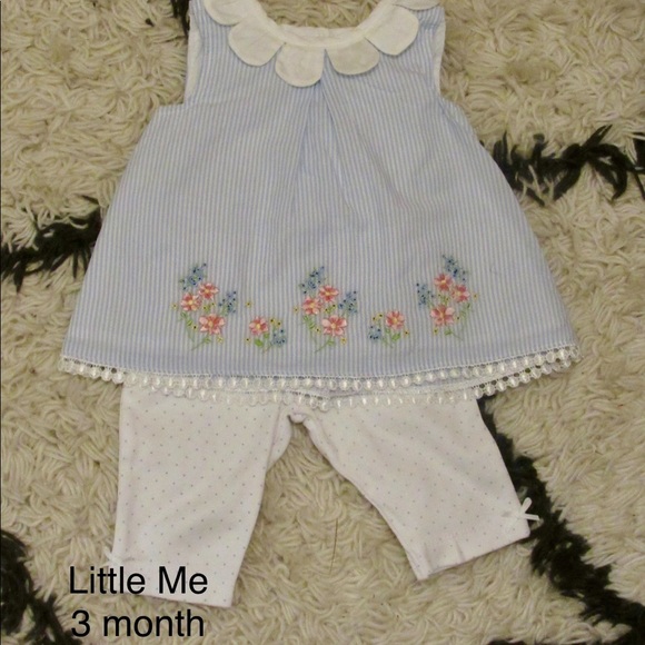 Little Me top and legging set - Picture 1 of 1